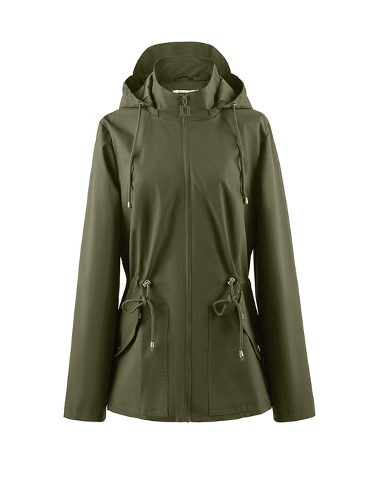 Damen Wasserdichte Jacke mit Kapuze – Iris