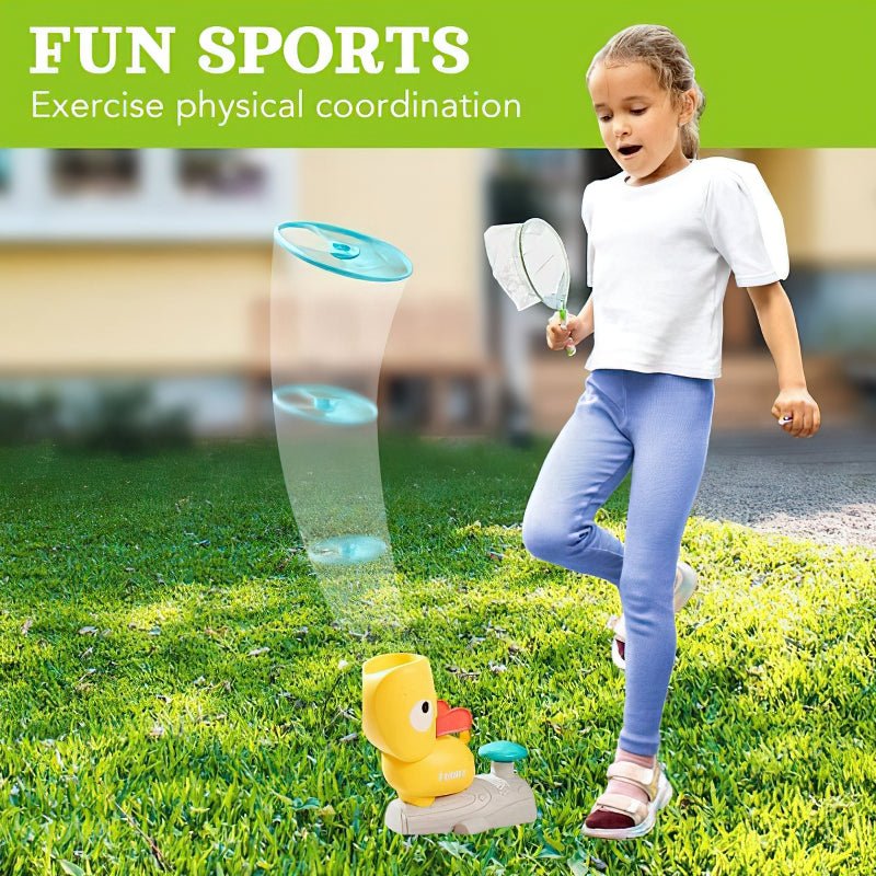 Wurfscheiben-Spielzeug für Kinder ohne Batterien – Für Innen & Außen geeignet