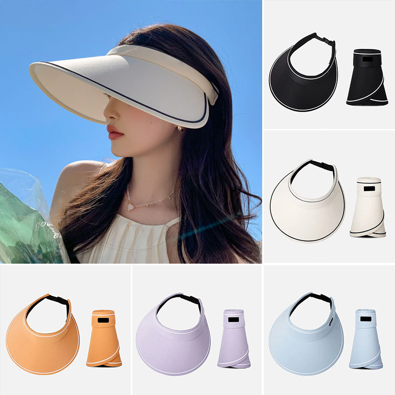 Trendiger Roll-up Sonnenhut mit Extraschutz – FoldSun Pro