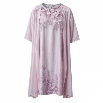 Herbstliches Kleid mit Blumenmuster – Eliana
