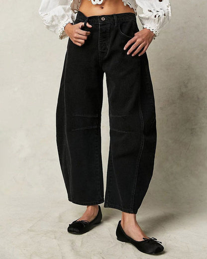 Damen-Jeans im Barrel-Schnitt – Maribel Herbstedition