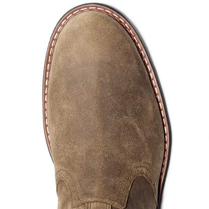 Herren Chelsea Boots klassisch aus Kunstleder mit Elastikeinsatz – Neron