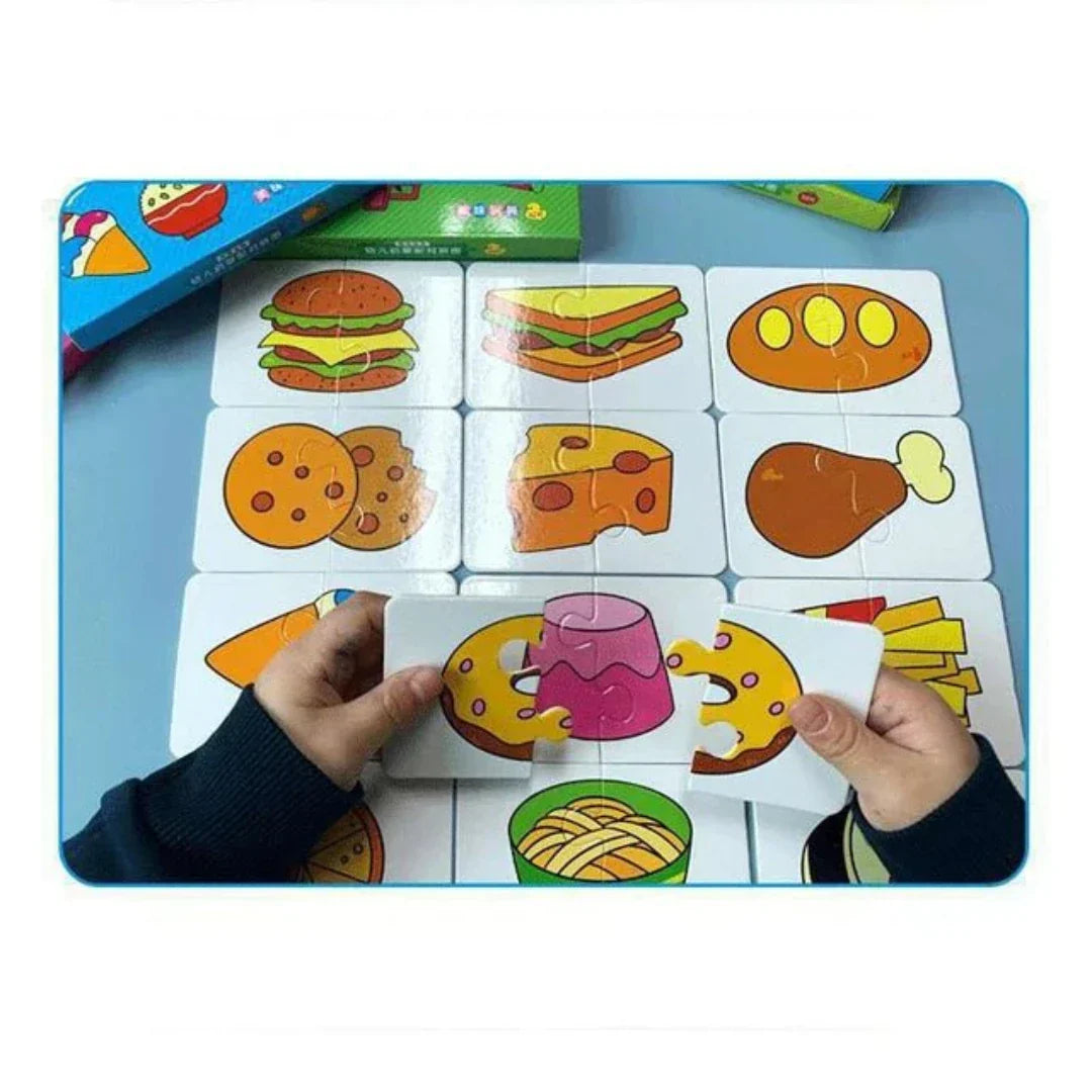 Karten-Memo-Spiel für Kinder – Fördert spielerisch Gedächtnis & Konzentration (1+1 Gratis)