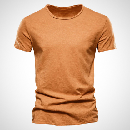 Klassisches Atmungsaktives Baumwollshirt für Herren – Marco