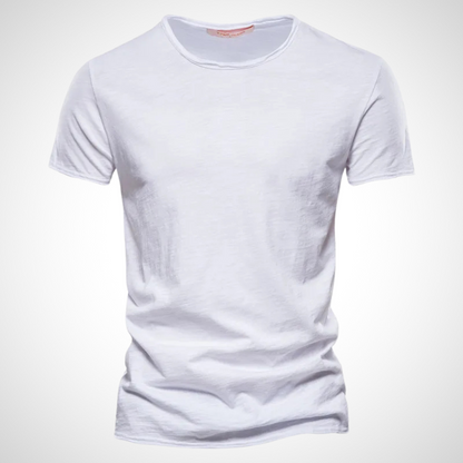 Klassisches Atmungsaktives Baumwollshirt für Herren – Marco