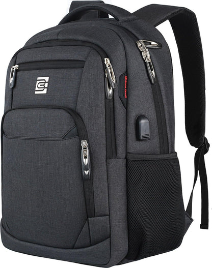 Dunne anti-diefstal laptoprugzak met USB-oplaadpoort