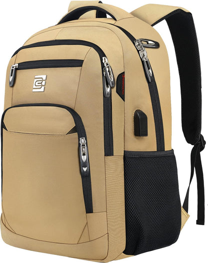 Dunne anti-diefstal laptoprugzak met USB-oplaadpoort