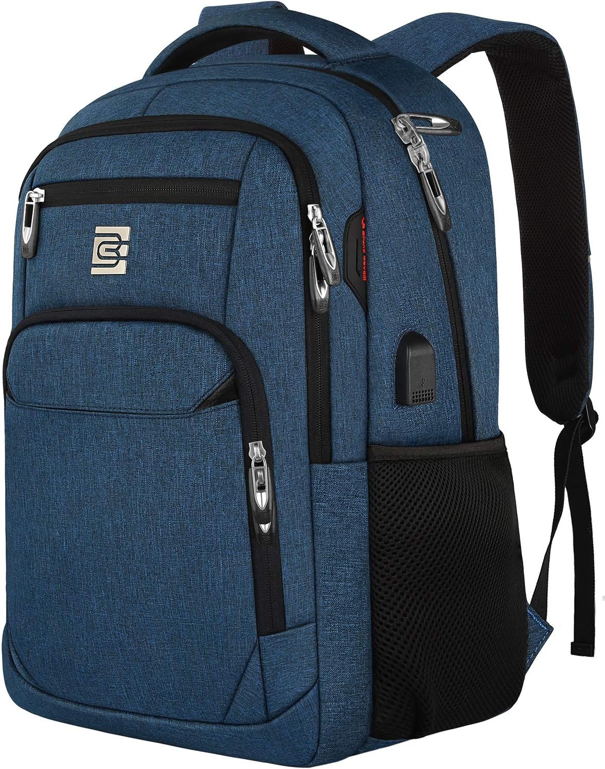 Dunne anti-diefstal laptoprugzak met USB-oplaadpoort