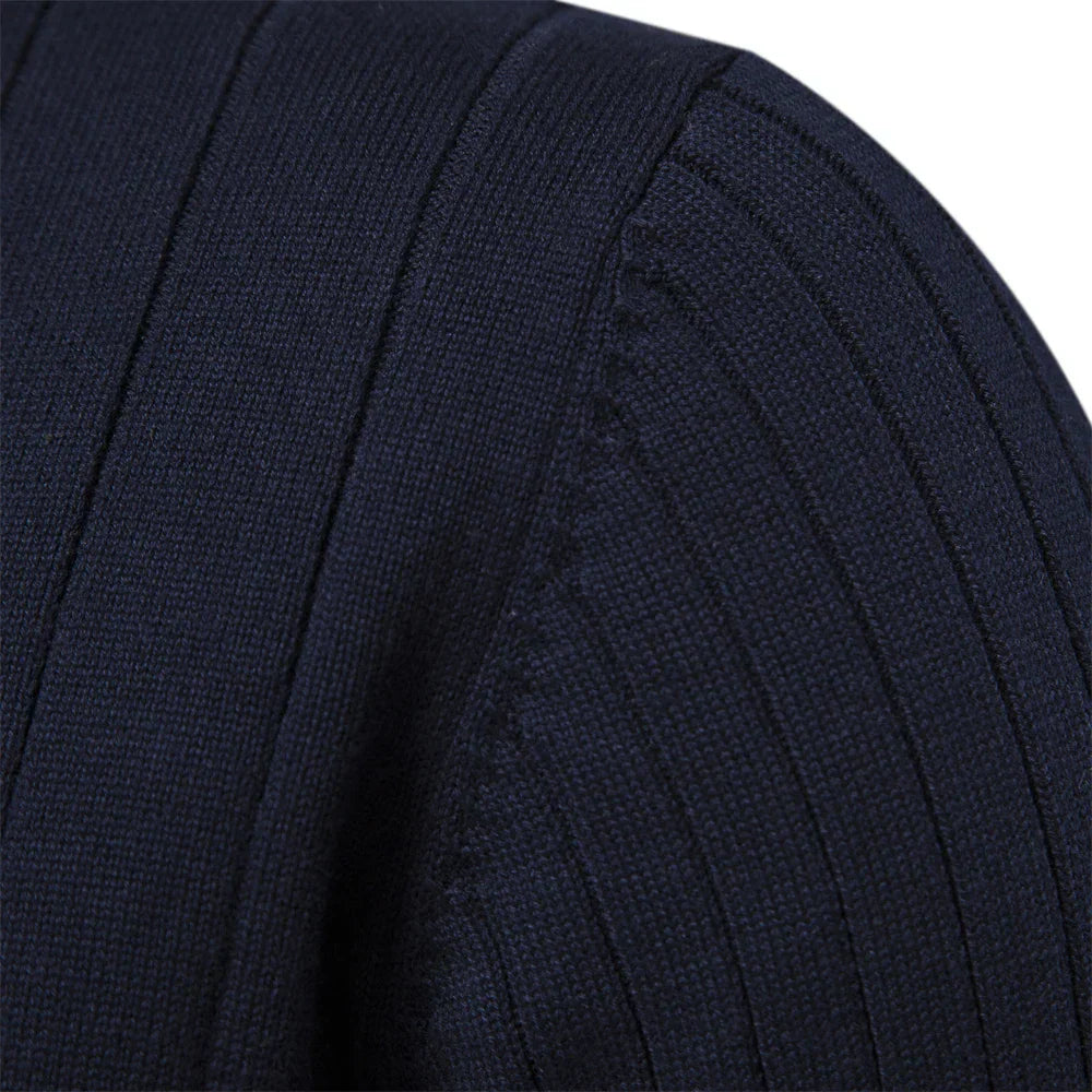 Herren Herbstpullover mit Reißverschluss – Daan