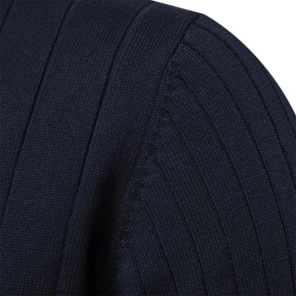 Herren Herbstpullover mit Reißverschluss – Daan