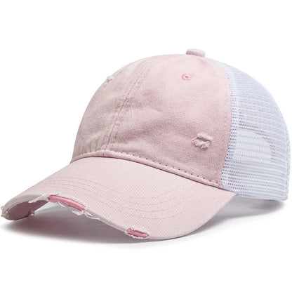 Cap mit Zopföffnung & Mesh-Design – 1 kaufen, 1 gratis – Liora