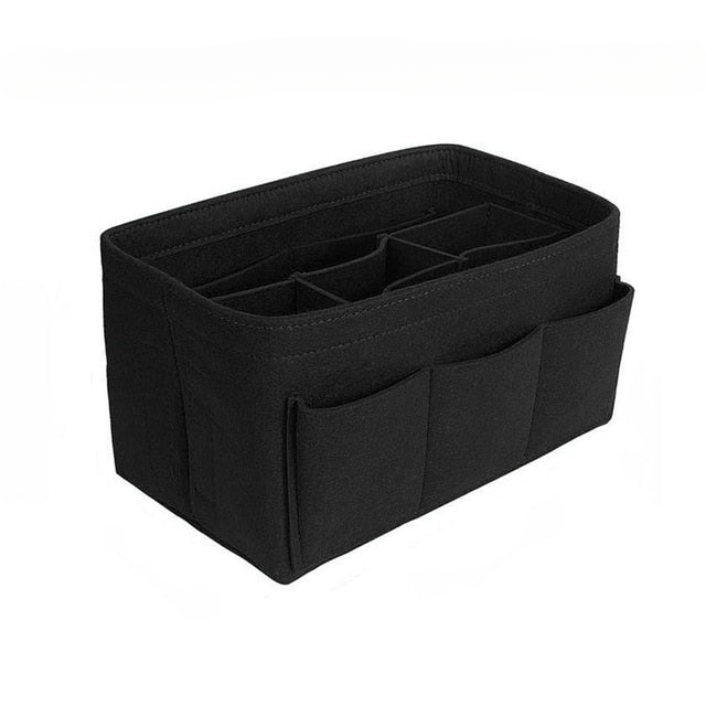 Filz Handtaschen- und Make-up-Organizer Einsatz – Kaufe 1, Erhalte 1 GRATIS Multi-Taschen Aufbewahrung