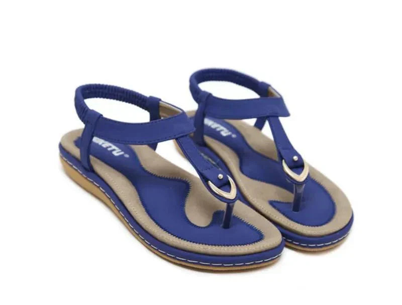 Leichte flache Sommer-Sandalen für Damen – Elodie
