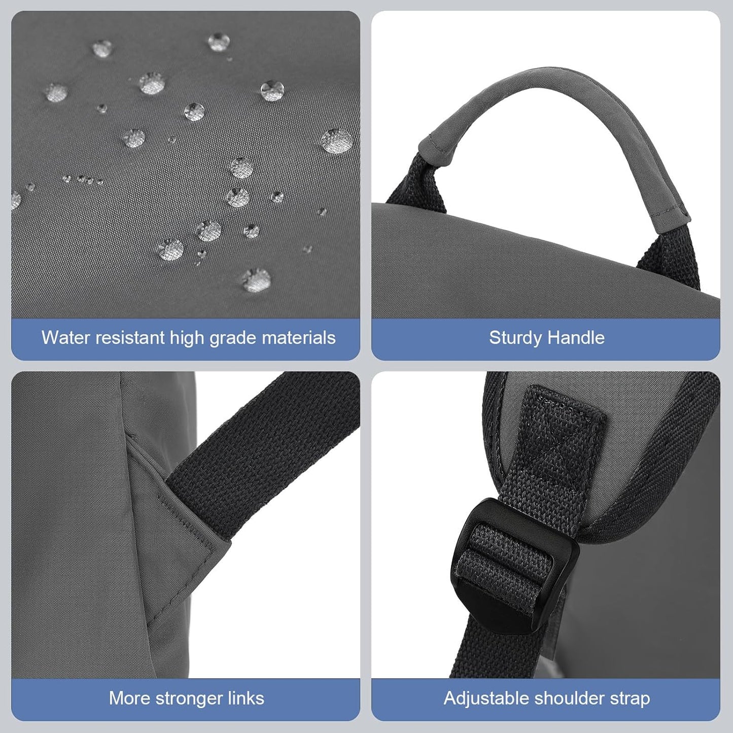 Leichte wasserabweisende Laptop-Rucksack mit mehreren Taschen – 15,6" TravelPro-Serie