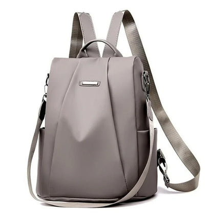 Leichtgewicht Wasserabweisender Nylon-Rucksack für Damen – Mehrere Tragemöglichkeiten