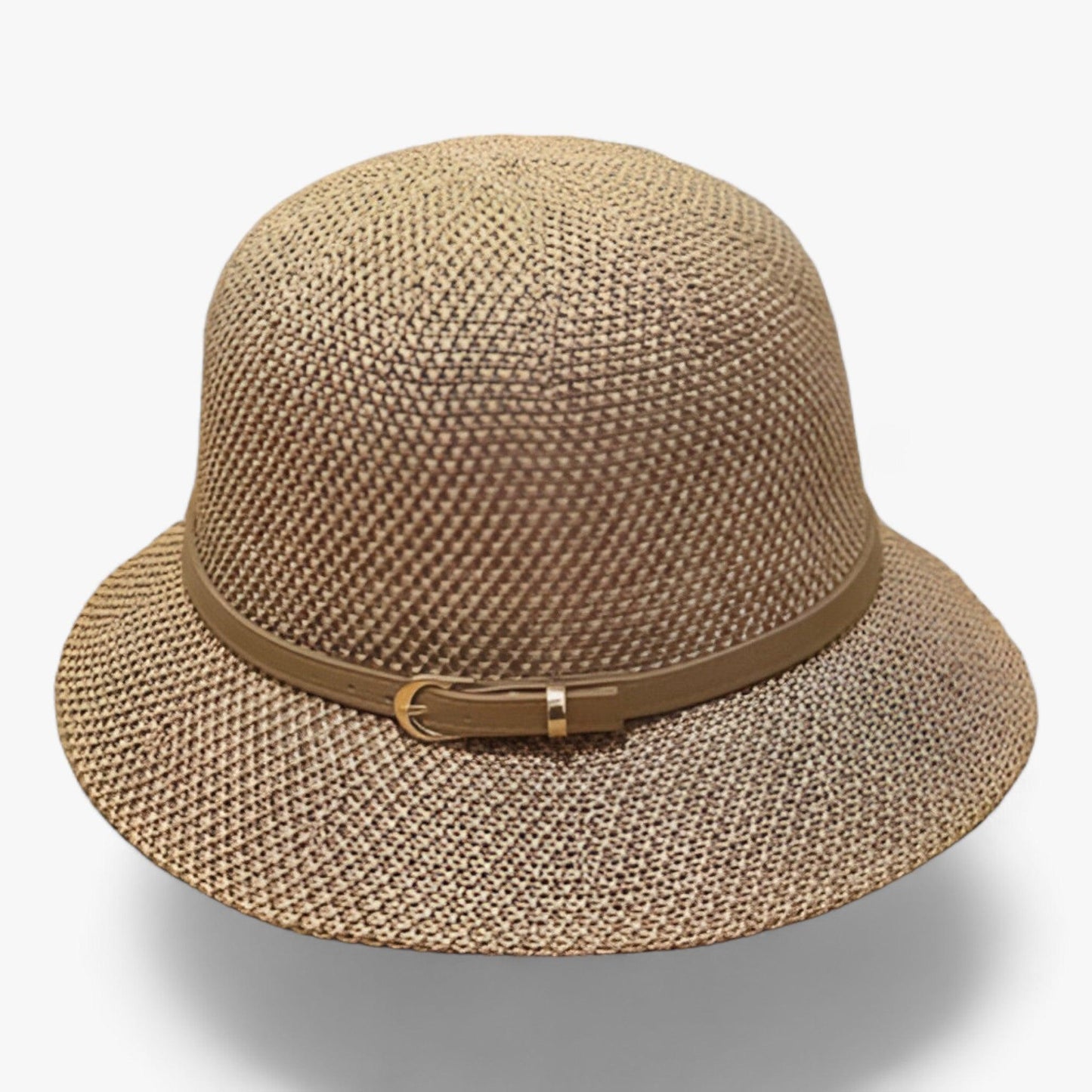 Faltbarer Damen Sonnenhut aus Leinen – Luma