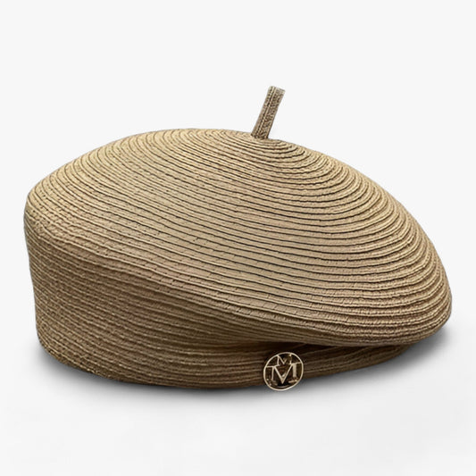 Herbst-Fedora-Hut für Damen aus Stroh – leicht & stilvoll