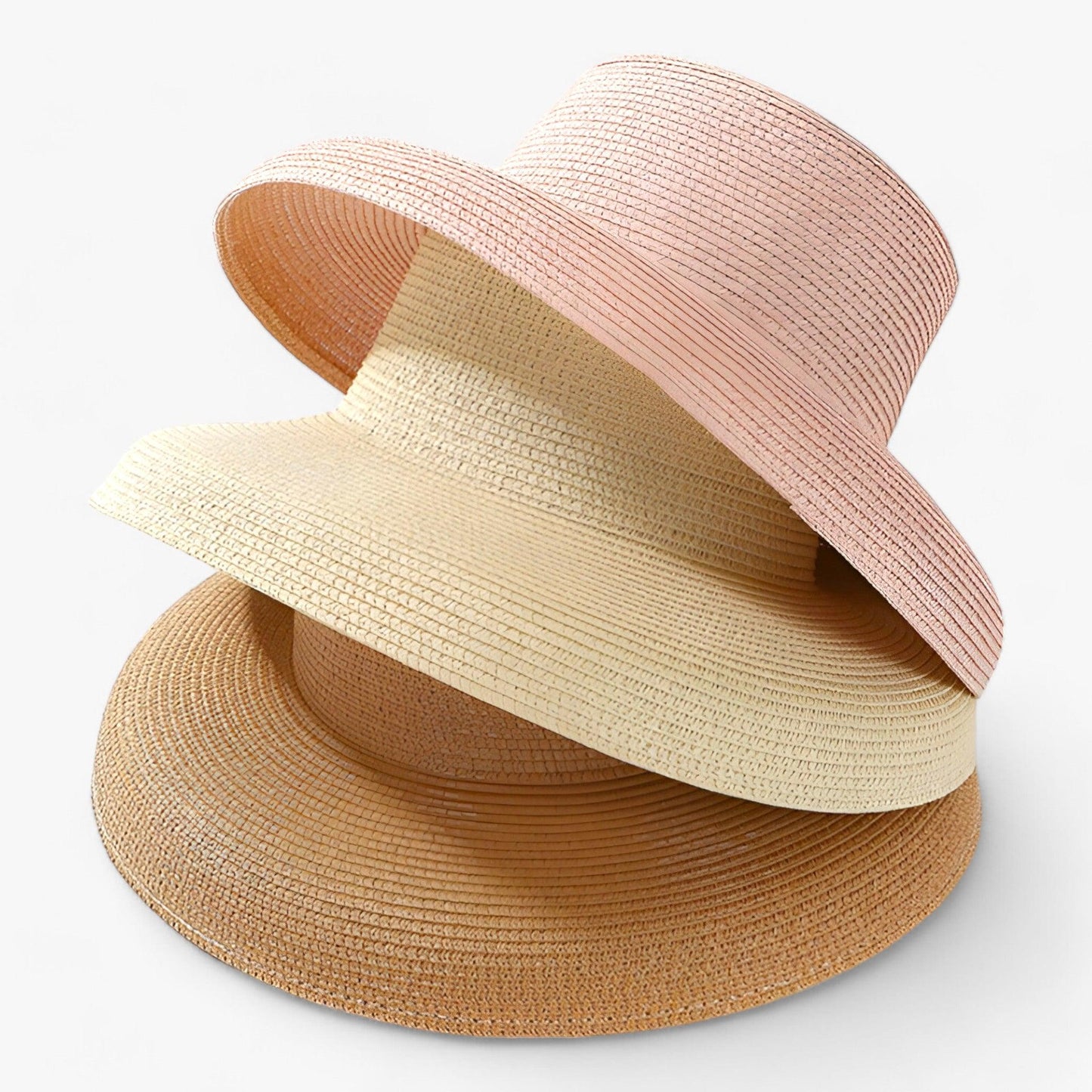 Weiter Damen-Sommerhut im leichten Panama-Stil – Belinda