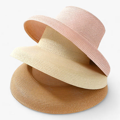 Weiter Damen-Sommerhut im leichten Panama-Stil – Belinda