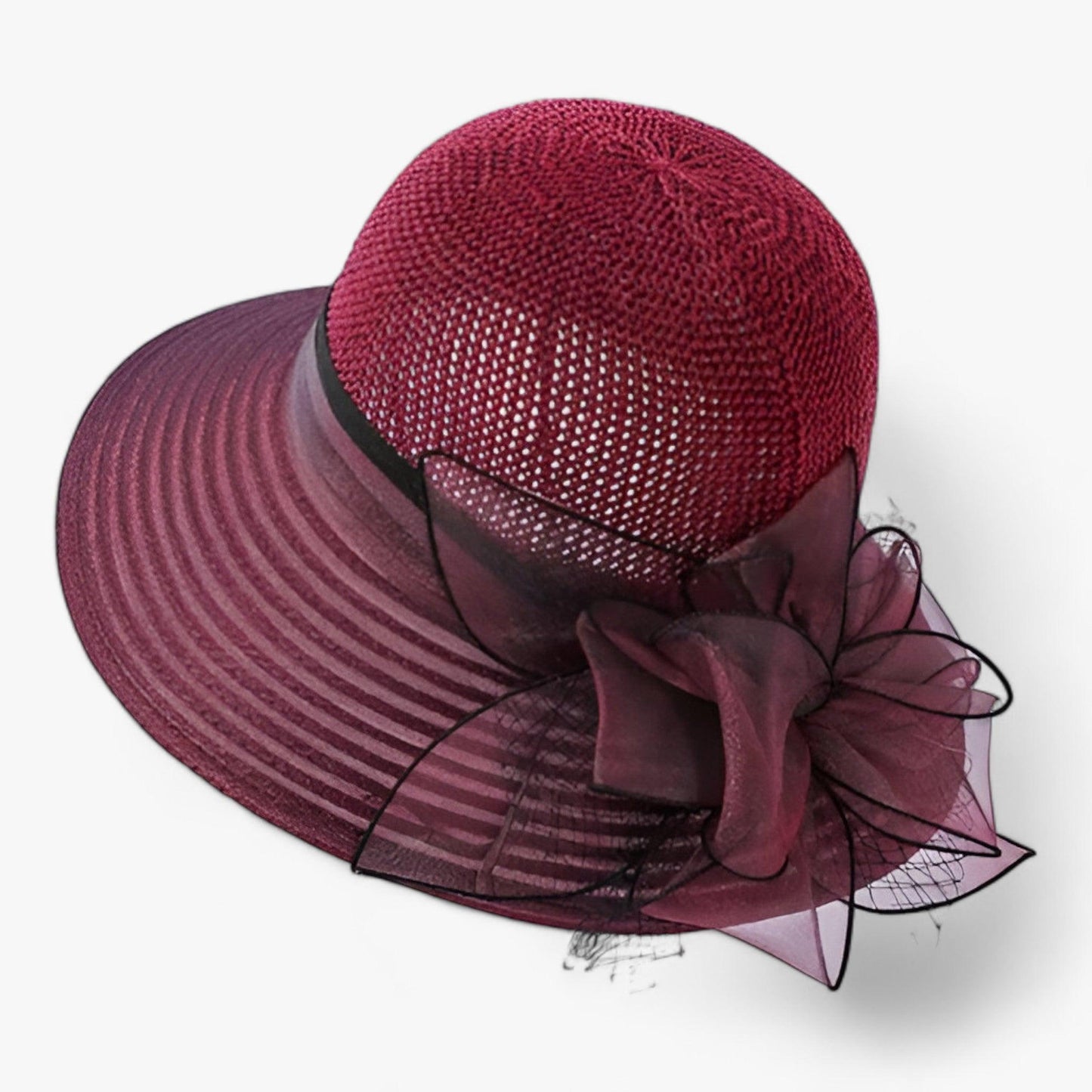 Eleganter Damen Sonnenhut mit breiter Krempe – Herbstzauber von Bellavue