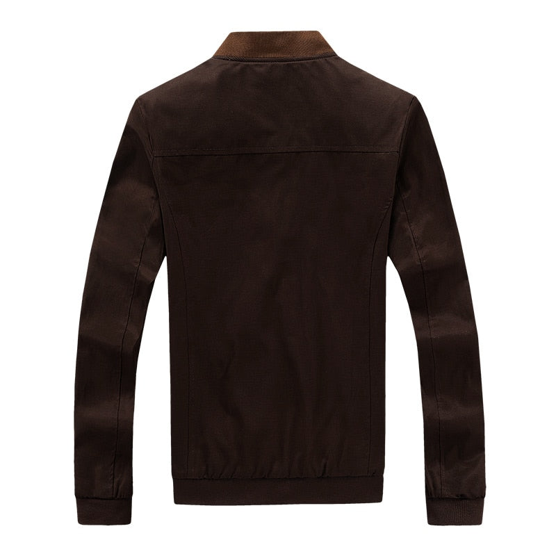Leichte Herren Bomber Übergangsjacke im Vintage-Look – Adrian