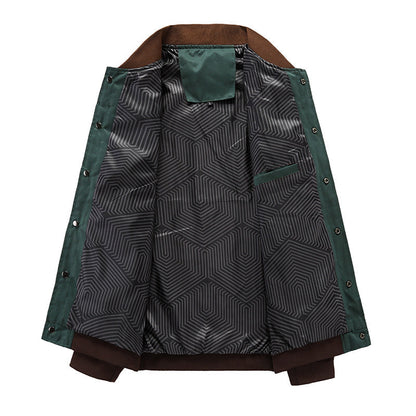 Leichte Herren Bomber Übergangsjacke im Vintage-Look – Adrian