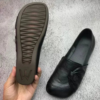Leder-Damenschuhe mit Rutschfester Sohle – Herbstzauber Aurora