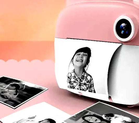 Kinder Sofortbildkamera mit Druckfunktion – FotoSpaß Mini
