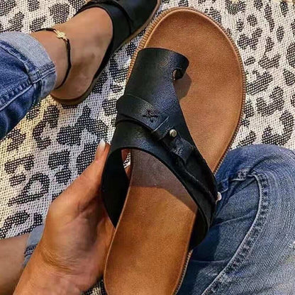 Orthopädische Sommersandalen mit offener Zehenpartie – Ziva