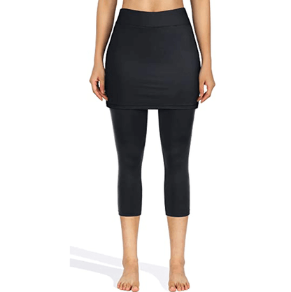 Herbstliche Rock-Leggings mit praktischen Seitentaschen – Mireille