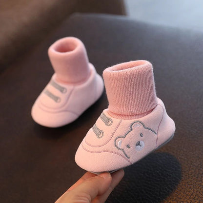 Warme Winter-Babyschuhe mit Plüsch-Innenfutter – Winterzauber SnuggleBoots (1+1 GRATIS)