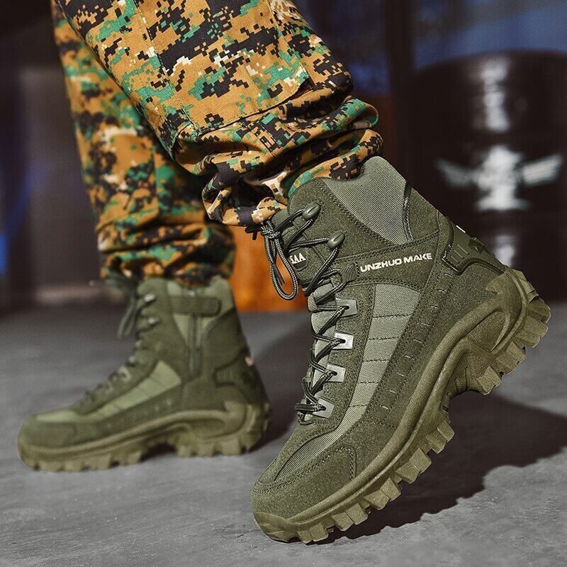 Wasserdichte taktische Herbst-Arbeitsstiefel mit Anti-Durchdringung – TrailForce Tactical