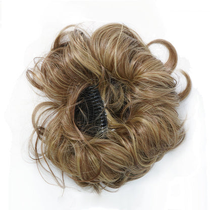 Messy Clip-in Bun mit Seitenclip – Elina