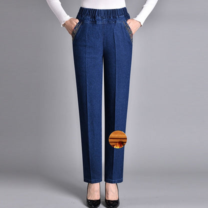 Herbstliche Push-up Jeans - Ella mit warmem Innenfutter und perfektem Sitz!