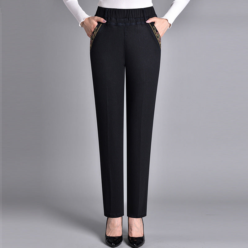 Herbstliche Push-up Jeans - Ella mit warmem Innenfutter und perfektem Sitz!