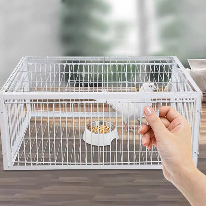 Tierschonende Vogelfalle mit Rückschlagsicherung – BirdSafe Falle