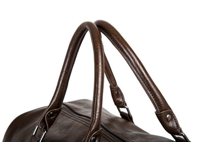 Große Kapazität Leder-Reisetasche – Leicht & Strapazierfähiges Handgepäck