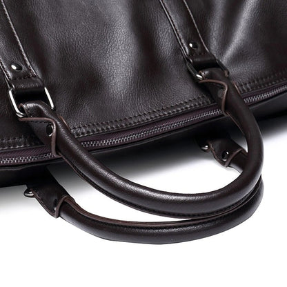Große Kapazität Leder-Reisetasche – Leicht & Strapazierfähiges Handgepäck