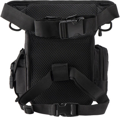 Strapazierfähige Taktische Oberschenkel-Tasche für Herren – Wasserdichtes Multi-Taschen-Design