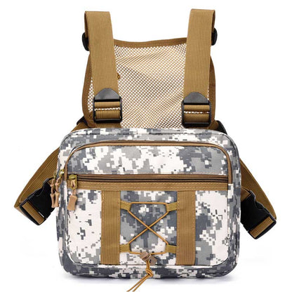 Nachhaltige taktische Brusttasche – wasserdichte Multi-Pocket Outdoor-Ausrüstung