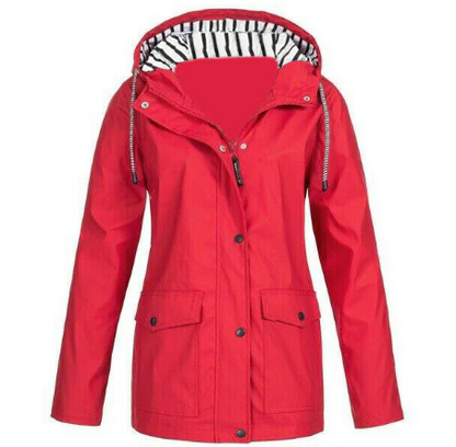 Wasser- und Winddichte Damenjacke für Herbst und Winter – Leona