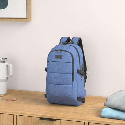 Extra großer Anti-Diebstahl Laptop- und Reiserucksack mit USB-Anschluss – 30–50L