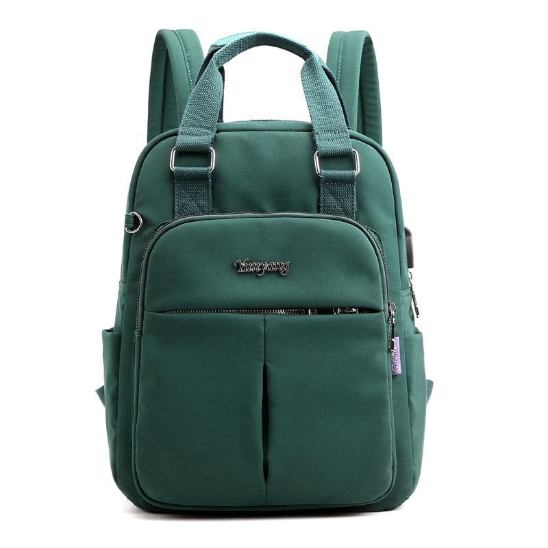 Wasserbeständiger USB-aufladbarer Anti-Diebstahl-Rucksack – Multi-Fach-Design