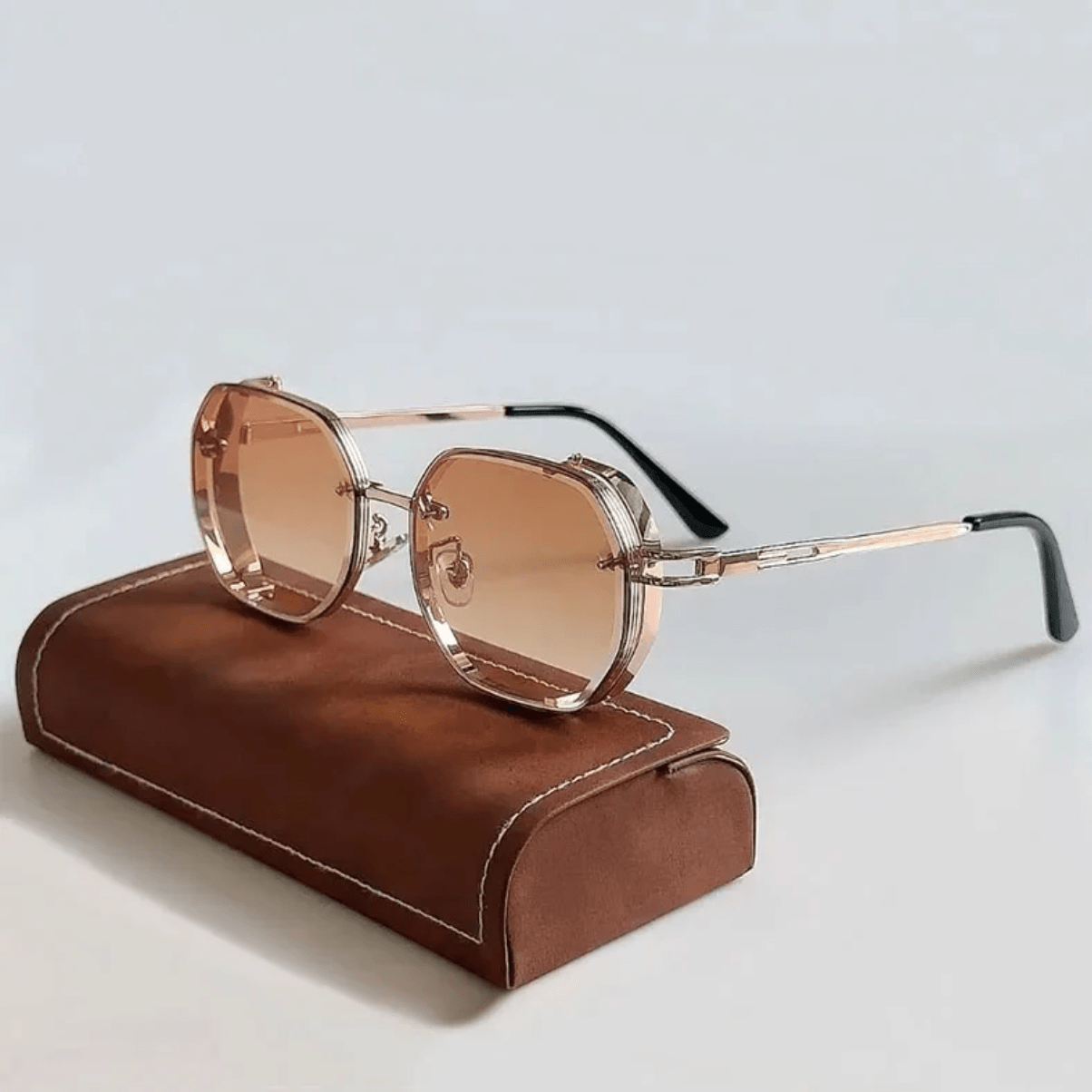 Hochwertige Herren-Sonnenbrille mit edlem Rahmen – UrbanValence