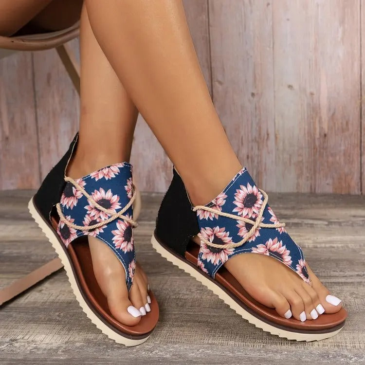Trendige orthopädische Sandalen für Damen - ComfortWalk 120