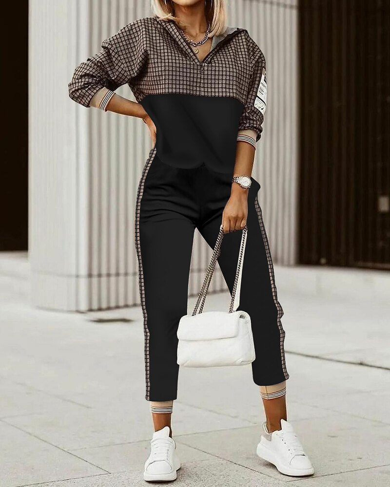 Premium Damen Jogginganzug – Elodie Herbstedition
