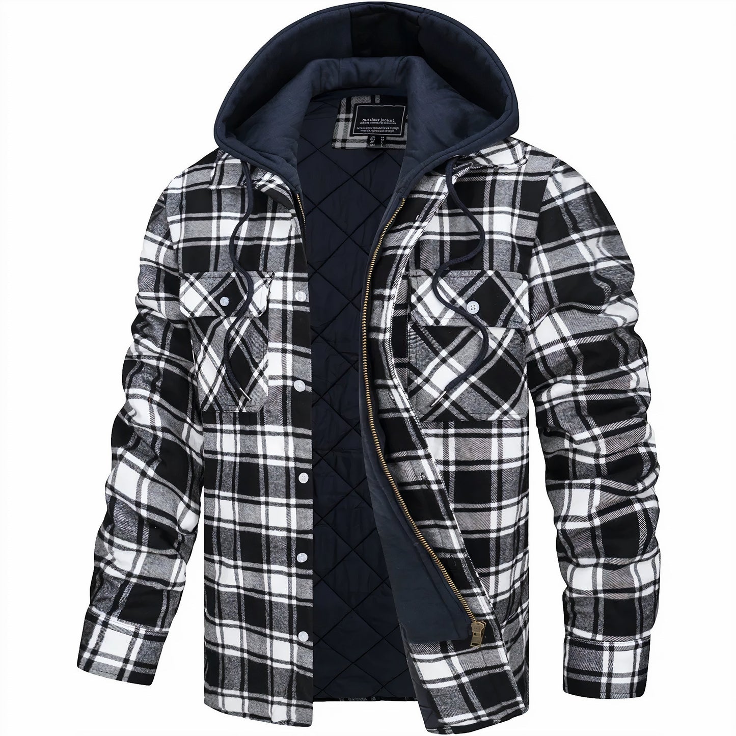 Herren Karo Herbstjacke – Finn