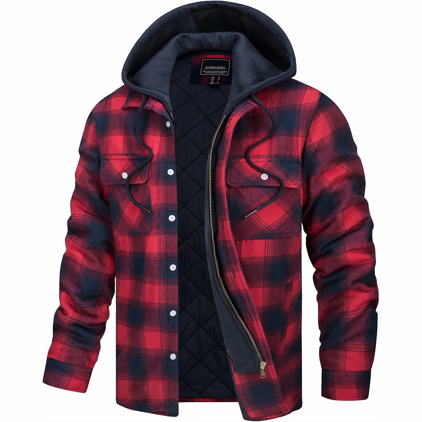 Herren Karo Herbstjacke – Finn