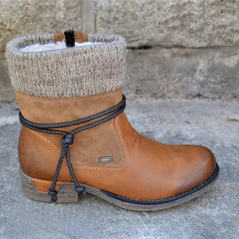 Damen Leder Stiefeletten – Maren