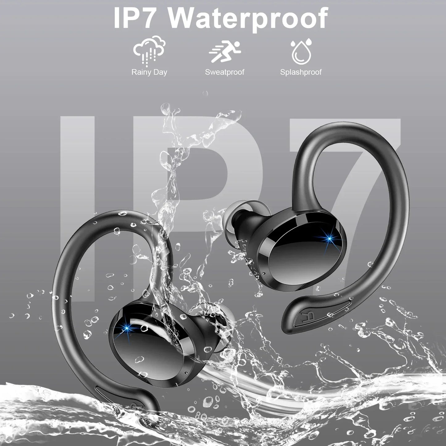 Wireless Earbuds with Clear Sound & Long Battery Life – SecureFit (Buy 1, Get 1 FREE)-Rose Gold-State of Style